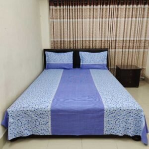 TradeNow Blue Floral Bed Sheet