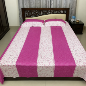 TradeNow Pink Stripe Bed Sheet