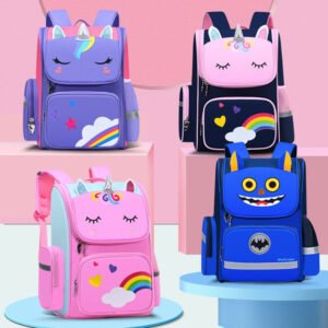 Korean Style Lightweight Kids School Backpack