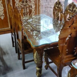 Royal Carved Teak Table