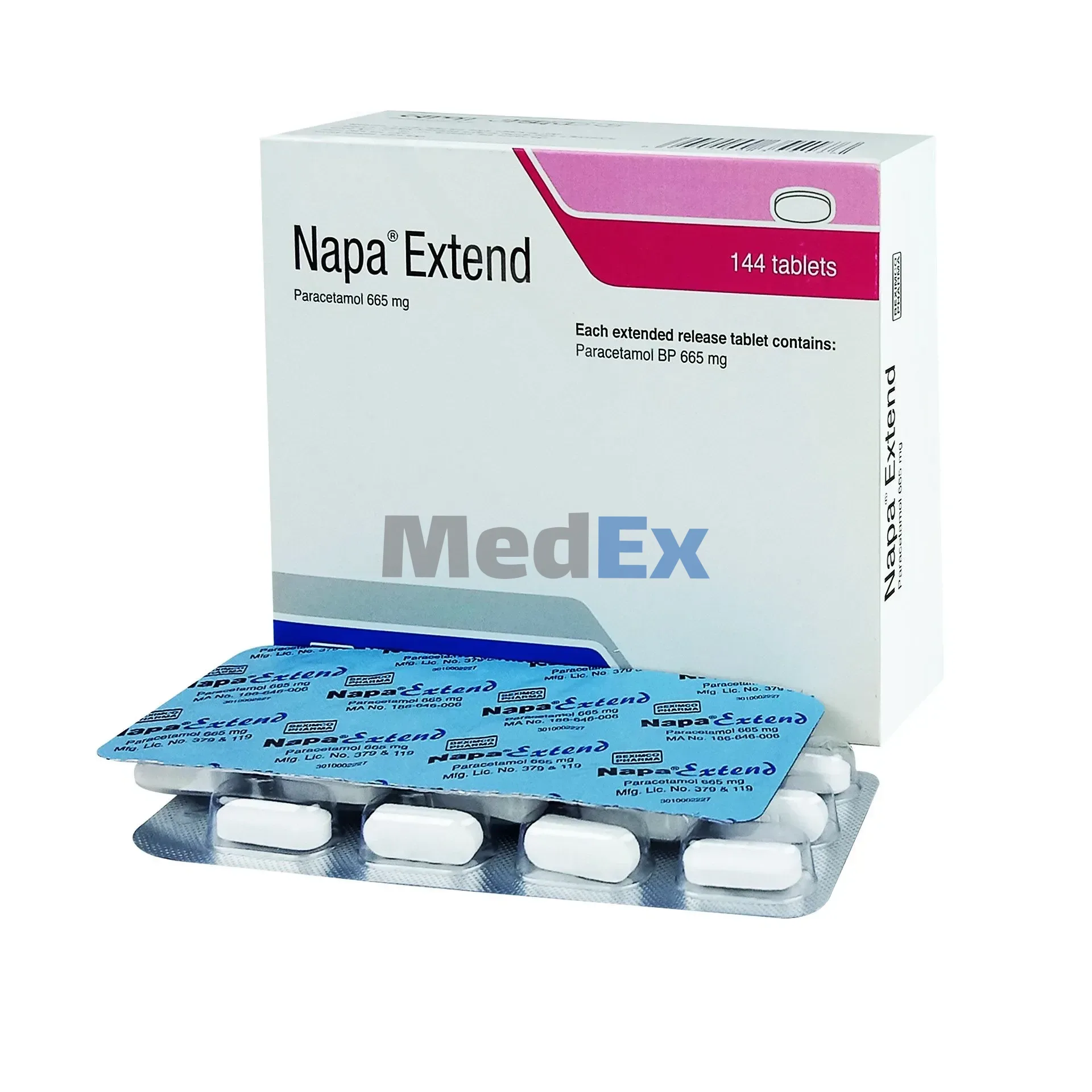 Napa Extend 665 mg