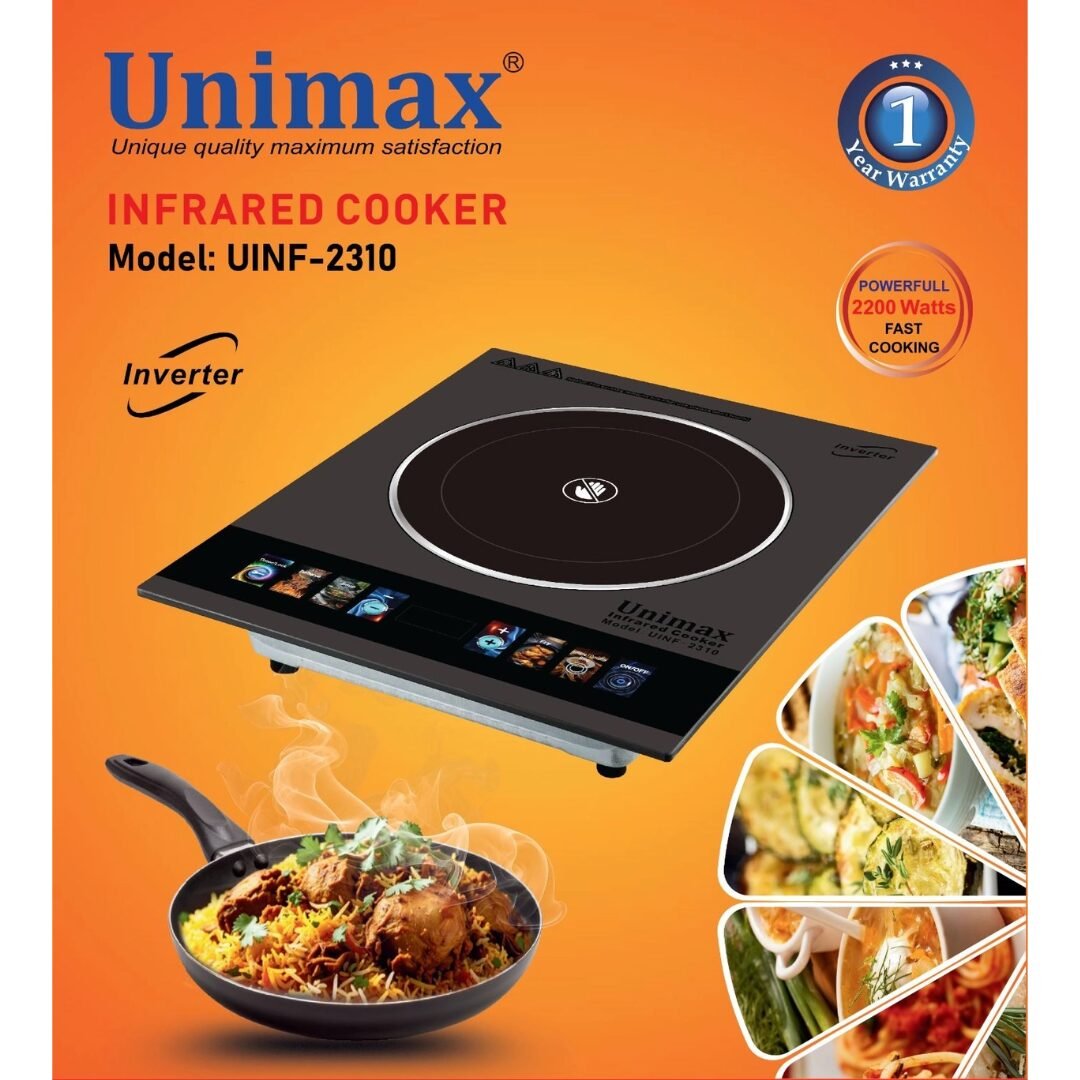 Unimax 2200 Watt Infrared Cooker | UINF-2310